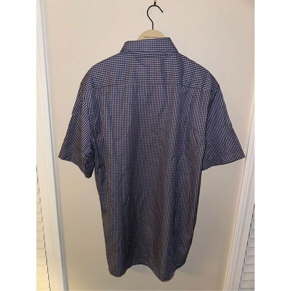 Men's Peter Millar Multicolor Striped Print Button-Down Shirt XL 100% Cotton - Picture 4 of 4